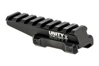 The Unity Tactical FAST Optics Riser is compatible with multiple holographic sights